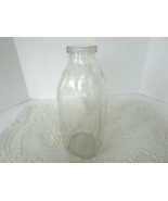 Vintage Pleasant Farms Dairy Milk Bottle One Quart Thatcher Glass Mfr Cl... - $184.13 MXN