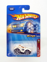 Hot Wheels Rocket Box #036 Blings 6/10 White Die-Cast Car 2005 - £4.71 GBP