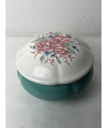 Vtg. Heritage House Celebration Collection  Music/Trinket Box Roses Eleg... - $14.36