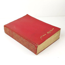 1925 William Shakespeare&#39;s Complete Works P. F. Collier &amp; Son Red Leatherette - £7.94 GBP