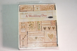 Paper Studio A Wedding Day Mounted Rubber Stamp Set by Stampabilities - £11.28 GBP