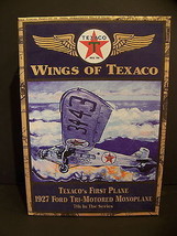 Wings Of Texaco Ertl 1927 Ford Tri Motored Monoplane Airplane Bank 1999 - £35.39 GBP