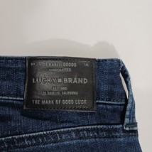 Lucky Brand Women Blue Cotton Blend Ava Legging Soft Skinny Pant Sz 2/26 (26x27) image 3