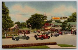 Grand Prix Road Race Course Watkins Glen NY Finger Lakes Postcard W26 - £6.33 GBP