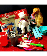 Vintage 1966 Barbie and Ty Bear Playset for KIDS - $60.93 CAD