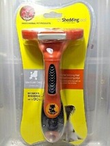 Professional Deshedding Tool Comb 2.1 Edge Medium Dog 20lb+ Long FUR Remover - £11.93 GBP