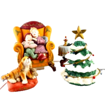 Vignette Ceramic Set of Children Dogs Christmas Tree - £30.06 GBP