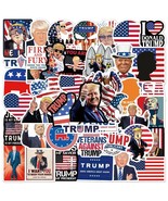 50 Pcs Donald Trump 2024 President Campaign Stickers Car Bumper/Republic... - €7,10 EUR