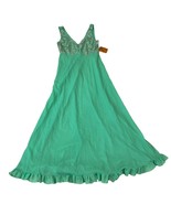 Vintage Bergdorf Goodman Hand-Embroidered Nightgown Italy Size 38 NWT - $230.41 CAD