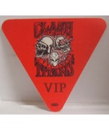 MEGADETH / SLAYER / TESTAMENT - ORIGINAL CONCERT TOUR CLOTH BACKSTAGE PASS - $227.45 MXN