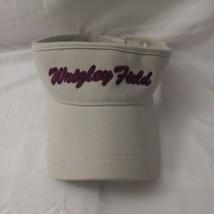 Vintage MLB Chicago Cubs Wrigley Field  Visor Hat American Needle Co. Ad... - £15.54 GBP