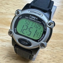 Vintage Timex Expedition Digital Quartz Watch Men 100m Alarm Chrono New Battery - £22.25 GBP