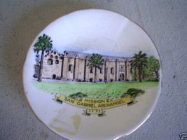 Vintage Taylor and Kent China  San Gabriel Mission Archangel 1771 Saucer... - $21.78