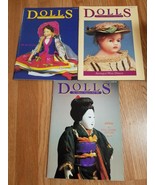 DOLLS The Collectors Magazine - Lot of 3 Magazines 1984 - €16,79 EUR