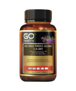 GO Healthy Milk Thistle 50000mg 1-A-Day 60 Vege Capsules - $144.83 CAD