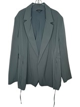 Athleta Women&#39;s Coat Eastbound Blazer Soft Stretch Travel Workwear Grey ... - £43.11 GBP