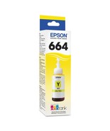 Epson Branded OEM 664 ecotank ink bottle Cyan Yellow Magenta New Boxed S... - £9.39 GBP