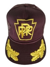 Pennsylvania Railroad PRR Adjustable Snapback Hat Embroidered Scrambled ... - $37.39
