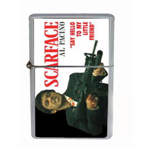 Scarface Al Pacino Little Friend Dual Torch Lighter 341 - £13.53 GBP