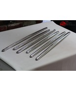 42-48 Chevy Fleetline Stainless Steel Rear Fender Skirt Strips Trim Set ... - $2,061.56 MXN