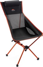 Cascade Mountain Tech Camp Chair - High Back Ultralight For Backpacking, - £78.00 GBP
