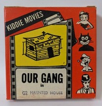Vintage Metro Films &#39;Kiddie Movies&#39; OUR GANG (G2) Haunted House 8mm Film Strip - £8.11 GBP