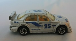 Matchbox AMG Mercedes C Class Can Sports Car 1996 Silver Blue 1:61 Vinta... - £2.38 GBP