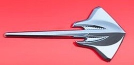 2014 - 2019 C7 Stingray Side Fender Emblem - Factory Chrome - $86.08