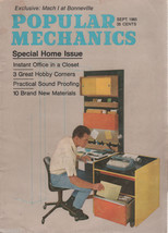Popular Mechanics Magazine September 1965 Mach 1 at Bonneville - £1.96 GBP