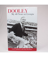 SIGNED Vince Dooley My 40 Years at Georgia Bulldogs 2005 Hardcover Book ... - £46.40 GBP