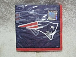 New NFL Licensed NEW ENGLAND PATRIOTS 2 Ply Napkins-Super Bowl-Gillette ... - $8.95