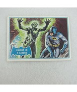 1966 Topps Batman Blue Bat Puzzle Back Card #39B Caught in Cavern RARE F... - £22.01 GBP
