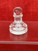 Clear Glass PAWN Chess Piece from Limited Edition Pavilion Game - $4.94