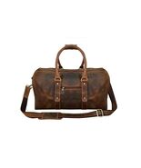Full Grain Pebbled Black Leather School Backpack Travel Weekender Bag 18AXD03BR - €119,01 EUR