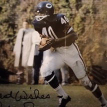 Gale Sayers Autographed Signed 8x10 Action Photos Chicago Bears With COA - £78.69 GBP