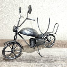 Metal Art - Motorcycle Bike 10&quot; - Handmade Welded Metal Bike  Sculpture - £13.23 GBP