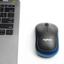 Logitech M185 Wireless Gaming Mouse 2.4GHz - Silent Optical Navigation G... - £11.73 GBP