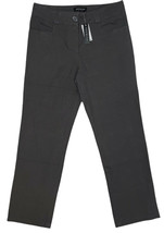 Premise Women&#39;s Straight Leg Cotton Blend Pants Size  8 / 10 / 14 / 16 GRAY - $19.99