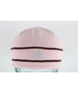 Vintage The North Face Spell Out Striped Wool Knit Winter Beanie Hat Cap... - $34.60