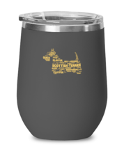 Wine Tumbler Stainless Steel Insulated Funny Scottish Terrier Dog Doggie  - £26.03 GBP