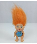 Vintage Applause Magic Troll Babies Troll Baby W/ Orange Hair In Swimsui... - $10.85 CAD