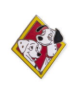 101 Dalmatians Vintage Disney Pin: Classic Perdita and Pongo - $27.94 CAD