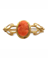 Victorian 10k Yellow Gold Genuine Natural Coral Cameo Bar Pin Jewelry (#... - $311.46 CAD Victorian 10k Yellow Gold Genuine Natural Coral Cameo Bar Pin Jewelry (#... - $311.46 CAD
