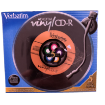 Verbatim Digital Vinyl CD-R  5 Pack 80 min 700MB - $7.80