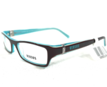 Versus Por Versace Gafas Monturas MOD.8052 560 Marrón Azul Rectángulo 50... - $65.09