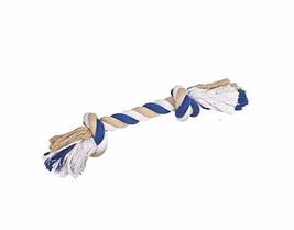 MPP Rope Bone Tough Dog Chew Toys Helps Clean Pet&#39;s Teeth Choose Blue or Red &amp; S - £6.69 GBP+