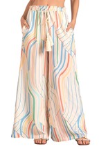 Elan wide leg pants with rope pants in Multi Santa Barbara - size S - £42.14 GBP