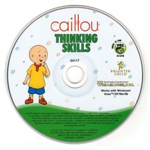 Caillou Thinking Skills (PC-CD, 2007) for Windows 98-Vista - NEW CD in SLEEVE - £3.74 GBP