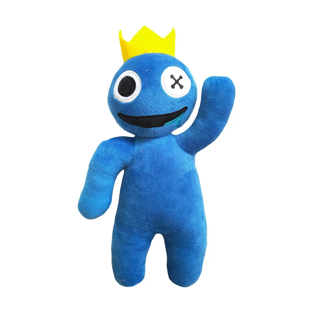 Play RainA Friends Plush Toy Blue Monster Doll Cartoon Game Character Play Kawai - £29.48 GBP
