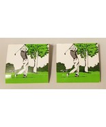 Vintage Golf Tees Matchbook Set of 2 - Free Shipping! - $12.22 CAD